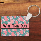 Porte-clés Moderne Cute Motif coloré (Recto)