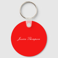 Moderne élégant Plain Simple Professionnel Rouge