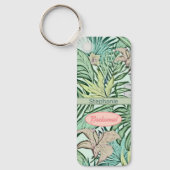 Porte-clés Moderne Floral Bridesmaid Porte - clé (Recto)