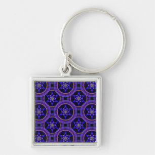 Porte-clés Moderne Florale Bohème Élégant Motif Abstrait #505