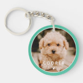 Porte-clés Moderne Simple Jouer Élégant Chic Paw Pet Photo (Devant)