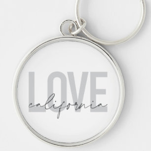 Porte-clés Moderne, urbain, tendance, design cool Love Califo