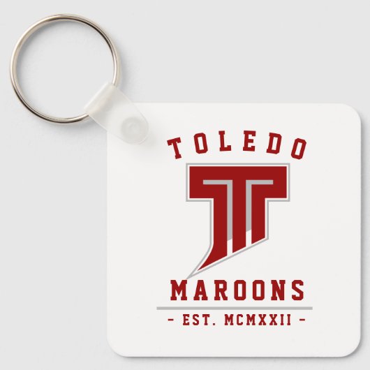 Porte-clés Moderne Vintage Toledo Maroons Est. (Recto)