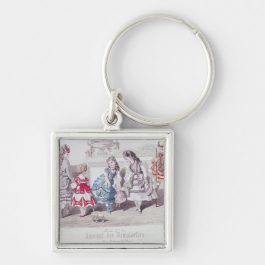 Porte-clés Modes pour des filles, de 'DES de journal (Devant)