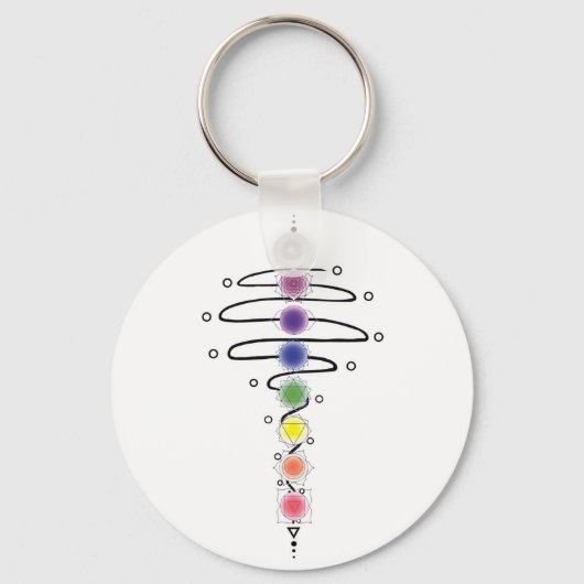 Porte-clés Modulateur Chakra (Recto)