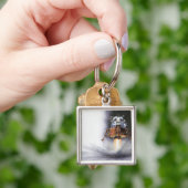 Porte-clés Module lunaire d'Apollo Eagle (main)