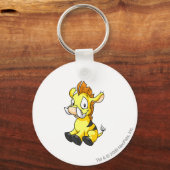 Porte-clés Moehog jaune (Recto)
