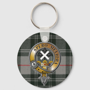 Porte-clés Moffat Tartan & Badge