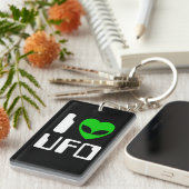 Porte-clés Moi Cœur Alien UFO (Devant droit)