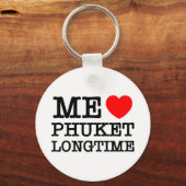 PORTE-CLÉS MOI LOVE PHUKET LONGTEMPS (Recto)