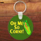 Porte-clés Moi, tellement corny (Recto)