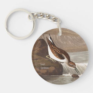 Porte-clés Moins Sandpiper, Audubon, Birdwatcher Birder, Bird