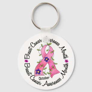 Porte-clés Mois de conscience de cancer du sein