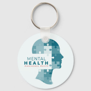 Porte-clés Mois de la sensibilisation à la santé mentale