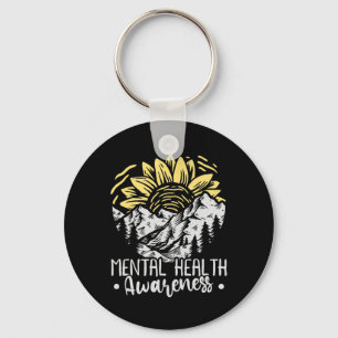 Porte-clés Mois de la sensibilisation à la santé mentale Tour