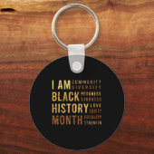 Porte-clés Mois de l'histoire des Noirs (Recto)
