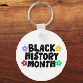 Porte-clés Mois de l'histoire des Noirs (Recto)