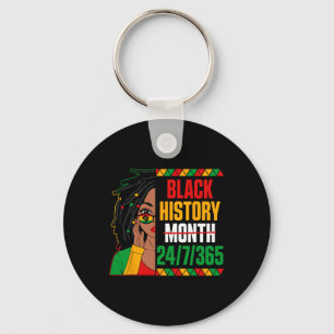 Porte-clés Mois de l'histoire des Noirs 247365 Loc'd Girl Mel