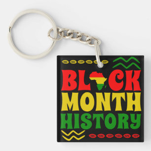 Porte-clés Mois de l'histoire des Noirs, Afro-américain