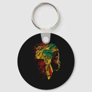 Porte-clés Mois de l'histoire des Noirs Ancêtres afro-américa