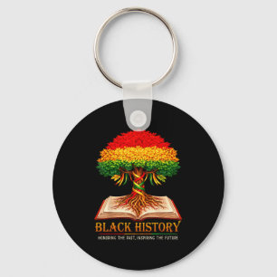 Porte-clés Mois de l'histoire des Noirs honorant le passé ins