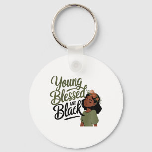 Porte-clés Mois de l'histoire des Noirs Sensibilisation Bénie