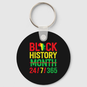 Porte-clés Mois de l'histoire des Noirs Un mois ne peut conte