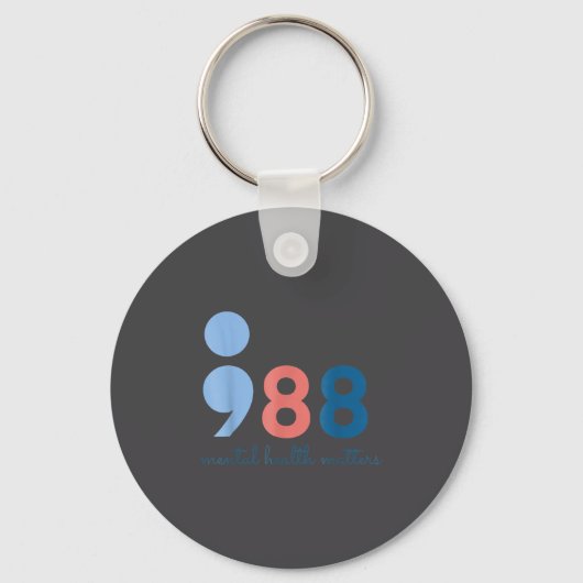 Porte-clés Mois de sensibilisation à la prévention du suicide (Recto)