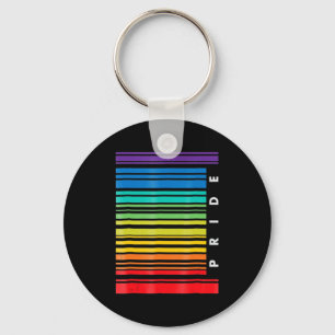 Porte-clés Mois de sensibilisation LGBT Code barre Pride Pans