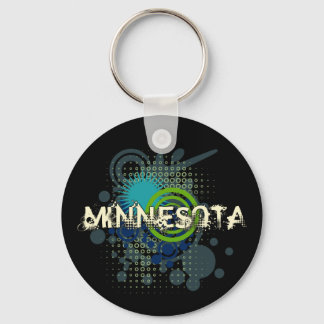 Porte-clés Moitié de tonalité moderne Minnesota Porte - clé f
