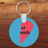Porte-clés MOITIÉ Porte - clé ST ENDS (Recto)