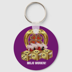 Porte-clés Mojo jeûnent chance