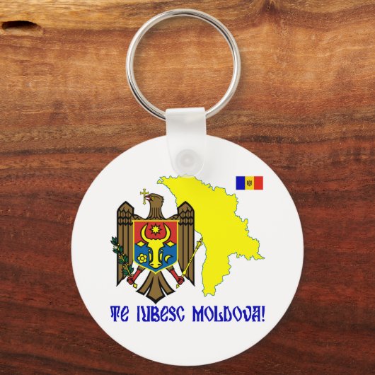 Porte-clés Moldavie (Recto)