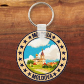 Porte-clés Moldavie (Recto)