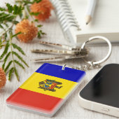 Porte-clés Moldavie (Devant droit)