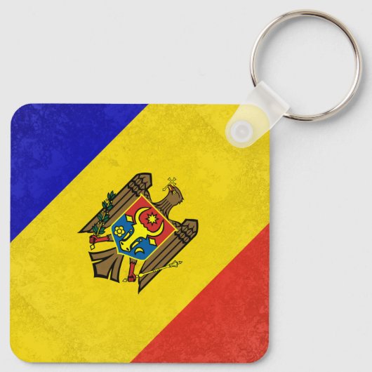 Porte-clés Moldavie (Dos)