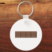 Porte-clés Molécule de chocolat (Recto)