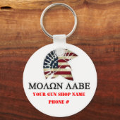 PORTE-CLÉS MOLON LABE (Recto)