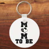Porte-clés MOM à être - Texte noir (Recto)