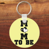 Porte-clés MOM à être - Texte noir (Recto)