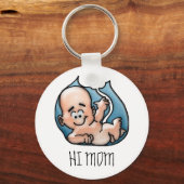 PORTE-CLÉS MOM HI PORTE - CLÉ (Recto)