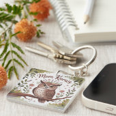 Porte-clés Mom Knows (Devant Droit)