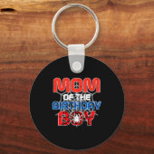 Porte-clés Mom Of Birthday Boy Sder Bday Party Family Matchin (Recto)