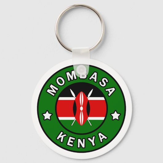 Porte-clés Mombasa Kenya (Recto)