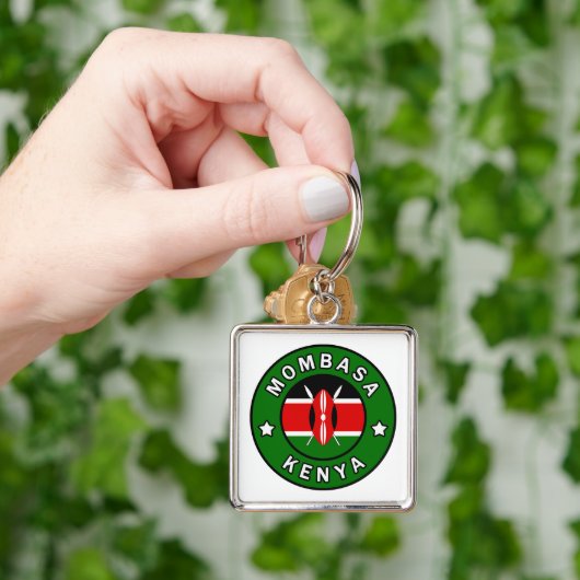 Porte-clés Mombasa Kenya (main)
