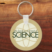 Porte-clés Moment de la science (Recto)