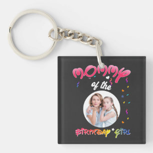 Porte-clés Momie de l'anniversaire fille personnalisée annive