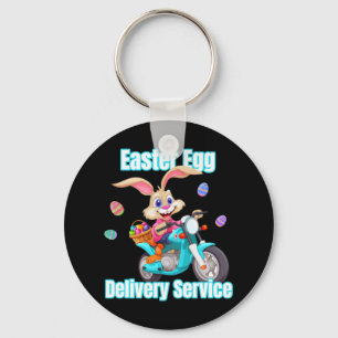 Porte-clés Moms Dads Livraison d'Oeufs de Pâques Service Bunn