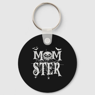 Porte-clés Momster Funy Halloween pour maman Monster Citrouil