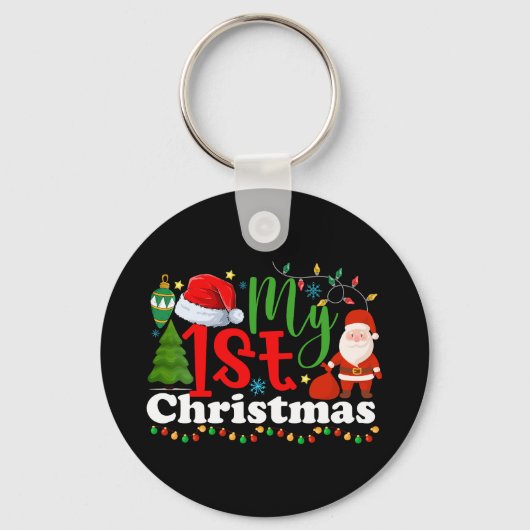 Porte-clés Mon 1er Noël (Recto)